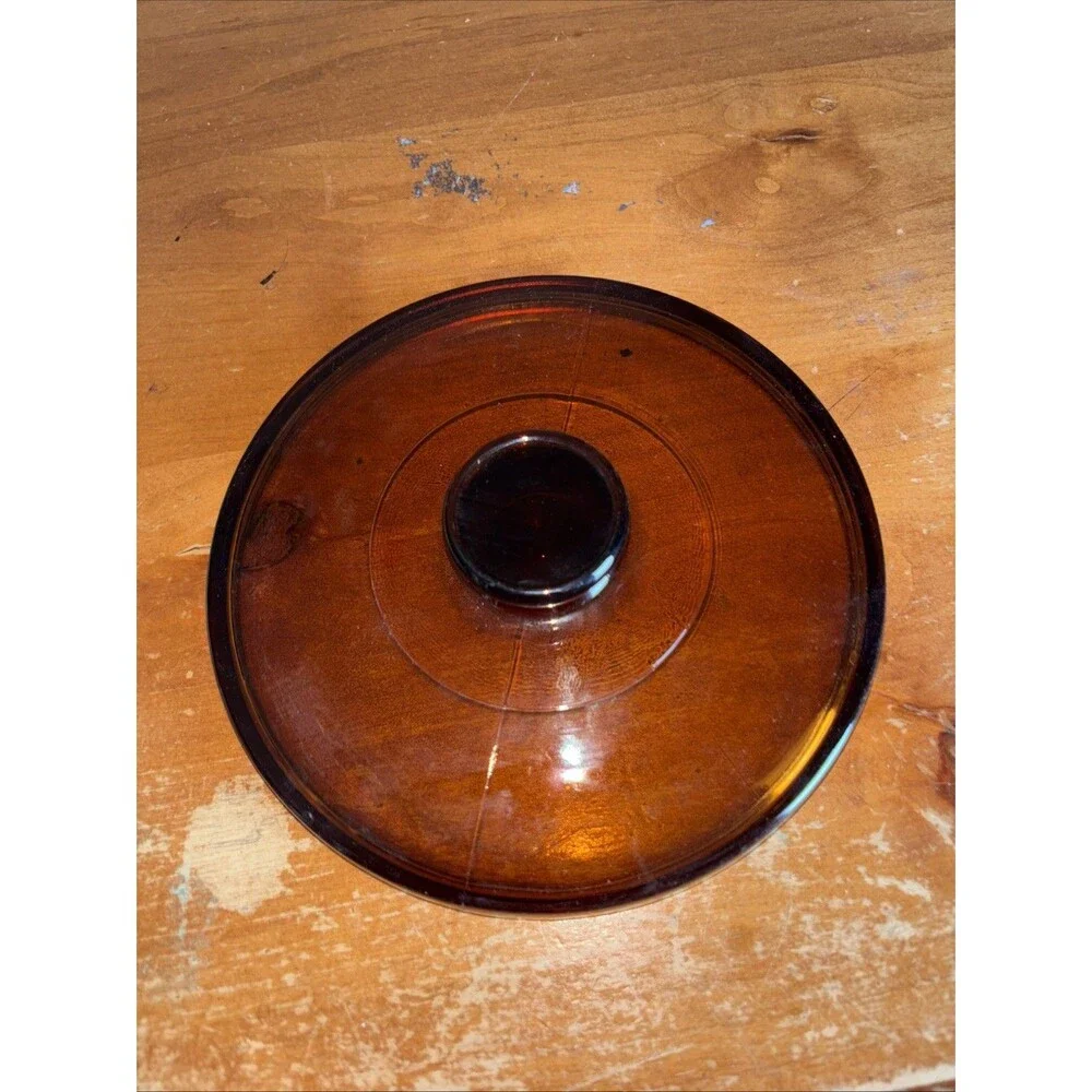 Vintage Anchor Hocking Amber Brown 8